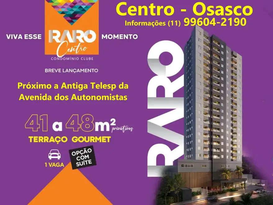 Imagem do projeto Raro Centro Osasco, localizado no Centro de Osasco