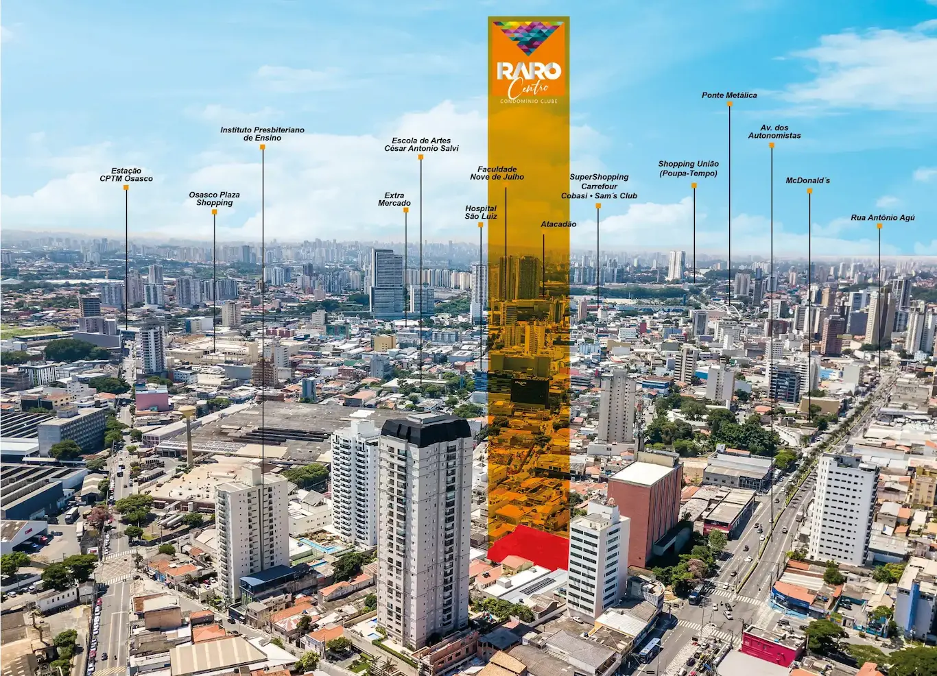 Raro Centro Osasco (11) 99604-2190 - Proximidades